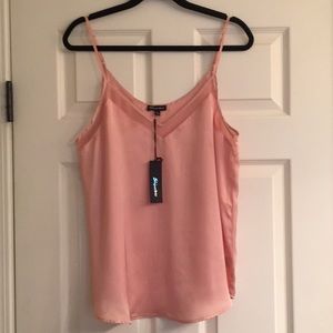 Satin Mesh Cami